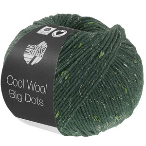 Lana Grossa COOL WOOL Big Dots | 108-серо-зелёный