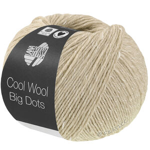 Lana Grossa COOL WOOL Big Dots | 112-натуральный