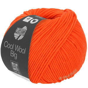 Lana Grossa COOL WOOL Big  Uni/Melange уни/меланж | 1015-коралловый