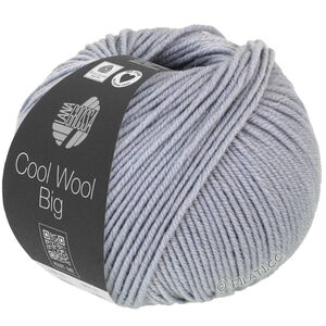 Lana Grossa COOL WOOL Big  Uni/Melange уни/меланж | 1019-серо-синий