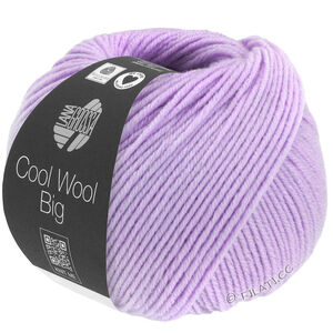 Lana Grossa COOL WOOL Big  Uni/Melange уни/меланж | 1025-сиреневый