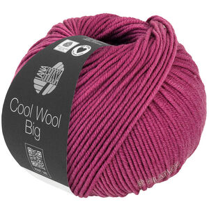 Lana Grossa COOL WOOL Big  Uni/Melange уни/меланж | 1027-индийский красный