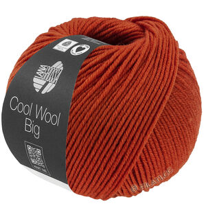 Lana Grossa COOL WOOL Big  Uni/Melange уни/меланж | 1042-коричневый цвет корицы
