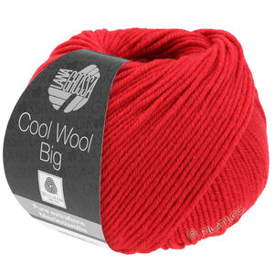 Lana Grossa COOL WOOL Big  Uni/Melange уни/меланж | 0648-карминово-красный