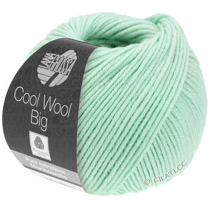 Lana Grossa COOL WOOL Big  Uni/Melange уни/меланж | 0978-пастельно-зелёный