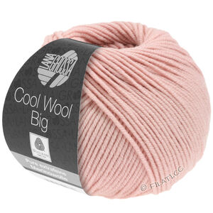 Lana Grossa COOL WOOL Big  Uni/Melange уни/меланж | 0982-пыльно-розовый