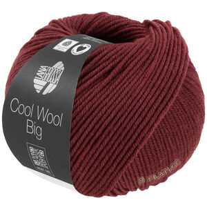 Lana Grossa COOL WOOL Big Mélange (We Care) | 1700-винно-красный меланжевый