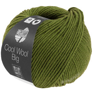 Lana Grossa COOL WOOL Big Mélange (We Care) | 1706-оливковый меланжевый