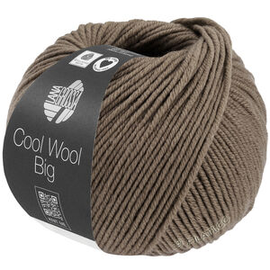 Lana Grossa COOL WOOL Big Mélange (We Care) | 1708-серо-коричневый меланжевый