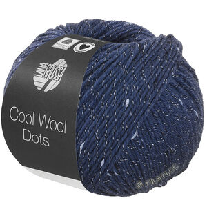 Lana Grossa COOL WOOL Dots | 02-тёмно-синий