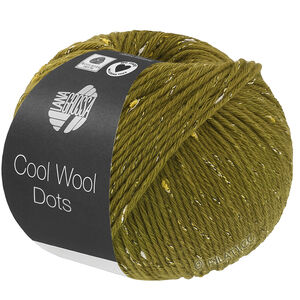 Lana Grossa COOL WOOL Dots | 07-оливковый