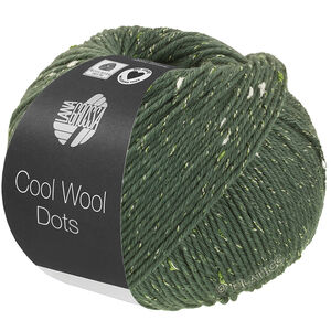 Lana Grossa COOL WOOL Dots | 08-серо-зелёный
