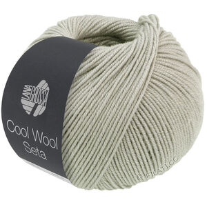 Lana Grossa COOL WOOL Seta | 05-шелк серый