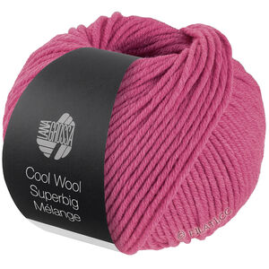 Lana Grossa COOL WOOL Superbig Mélange | 202-ярко-розовый меланжевый