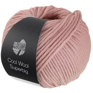 Lana Grossa COOL WOOL Superbig | 02-пыльно-розовый