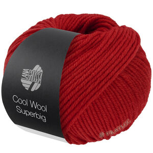 Lana Grossa COOL WOOL Superbig | 09-красный