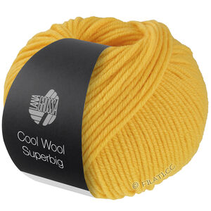 Lana Grossa COOL WOOL Superbig | 11-жёлтый
