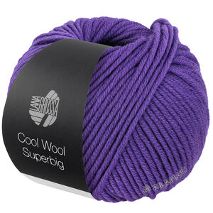Lana Grossa COOL WOOL Superbig | 14-пурпурный