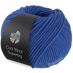 Lana Grossa COOL WOOL Superbig | 15-синий