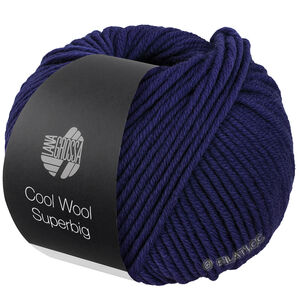 Lana Grossa COOL WOOL Superbig | 17-тёмно-синий