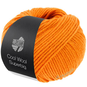 Lana Grossa COOL WOOL Superbig | 45-мандариновый