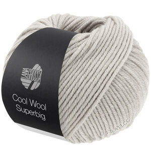 Lana Grossa COOL WOOL Superbig | 51-серебристо-серый