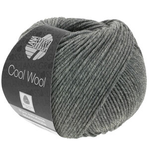 Lana Grossa COOL WOOL | 0412-тёмно-серый меланжевый