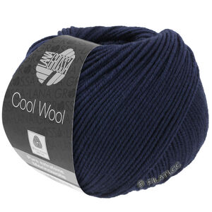 Lana Grossa COOL WOOL | 0414-тёмно-синий