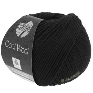 Lana Grossa COOL WOOL | 0433-чёрный