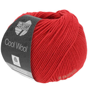 Lana Grossa COOL WOOL | 0437-карминово-красный