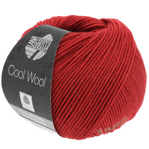 Lana Grossa COOL WOOL | 0514-тёмно-красный