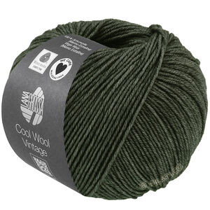 Lana Grossa COOL WOOL Vintage | 7393-лесной зелёный