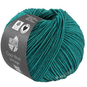 Lana Grossa COOL WOOL Vintage | 7394-петрольно-зелёный