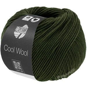 Lana Grossa COOL WOOL Mélange (We Care) | 1495-лоденовый зелёный меланжевый