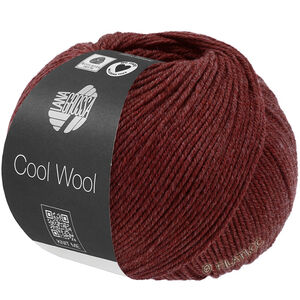 Lana Grossa COOL WOOL Mélange (We Care) | 1500-винно-красный меланжевый