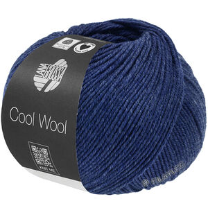 Lana Grossa COOL WOOL Mélange (We Care) | 1504-тёмно-синий меланжевый