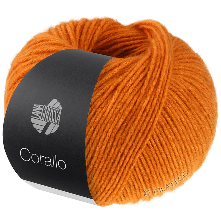 Lana Grossa CORALLO 50g | 101-мандариновый