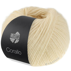 Lana Grossa CORALLO 50g | 110-сурово-белый