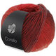 Lana Grossa CORALLO 100g | 05-красный/серо-красный/чёрно-красный