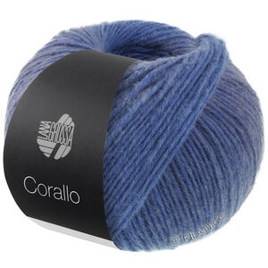 Lana Grossa CORALLO 100g | 06-стальной синий/серо-синий/синий