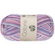 Lana Grossa COTONE  Print/Spray/Mouliné | 354-белый/розовый/пурпурный/фиолетовый/фиалково-синий