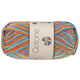 Lana Grossa COTONE  Print/Spray/Mouliné | 370-мандариновый/серо-бежевый/мятный/бирюзовый