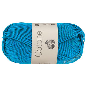 Lana Grossa COTONE | 010-бирюзово-синий