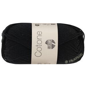 Lana Grossa COTONE | 021-чёрный