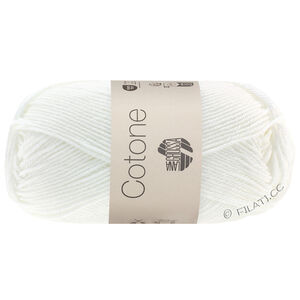 Lana Grossa COTONE | 022-белый