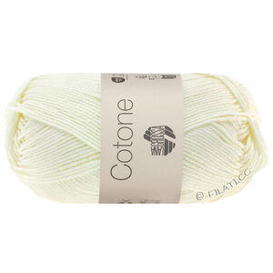 Lana Grossa COTONE | 028-сурово-белый
