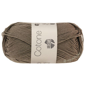 Lana Grossa COTONE | 030-серо-коричневый