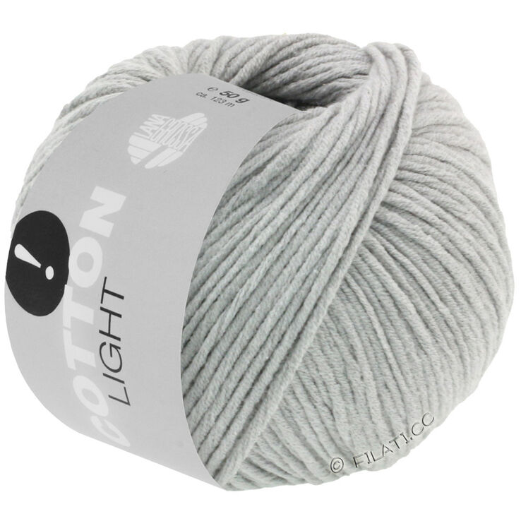 Lana Grossa COTTON LIGHT | 04-светло-серый