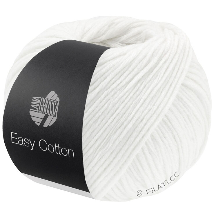 Lana Grossa EASY COTTON | 01-белый