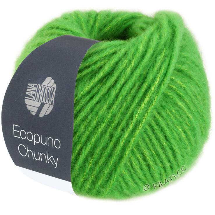 Lana Grossa ECOPUNO Chunky | 133-весенне-зелёный